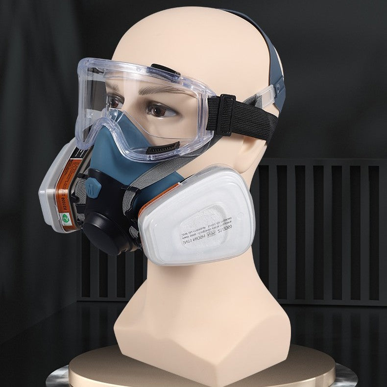 Schutzmaske für Spritzarbeiten