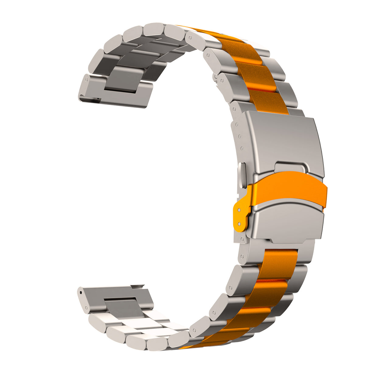 "Reines Titan Uhrenarmband mit Dreifach-Sicherheitsverschluss - Vielseitig, Modisch, 22mm Universal-Schnittstelle"