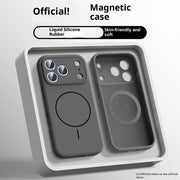 "Stilvolle Magnetische Handyhülle aus Flüssigsilikon für Modell 17 - Stoßfest und Anti-Fingerabdruck in Vielfalt Farben"