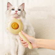 "Magische Haustierbürste: Fellpflege & Massage für Katzen und Hunde, Haarentfernung und Knotenschutz, Gesundheitsfördernd, ABS & Edelstahl"