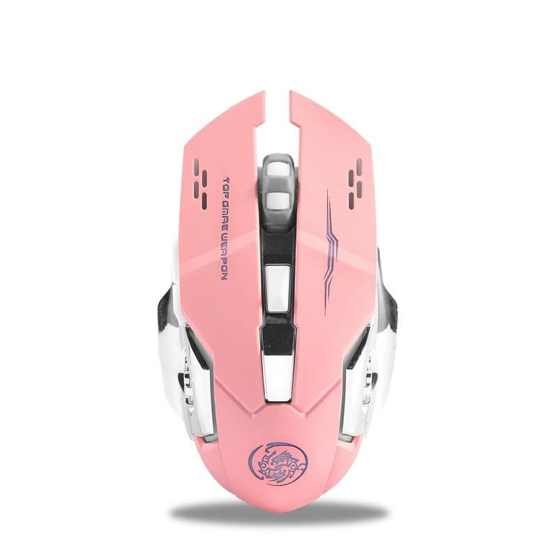 "Präzise Kabelgebundene Gaming-Maus mit Wiederaufladbarer Bluetooth-Funktion - Ideal für Laptops"