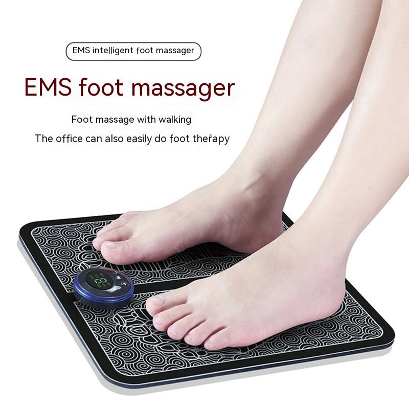 "Elektrisches Fußmassagegerät: Wiederaufladbar, Einfache Steuerung, 8 Modi - Sofortige Linderung für Müde Füße"