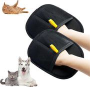 "Elektrostatische Haarentfernungs-Handschuhe für Haustiere, Zwei-Wege-Borsten-Entferner, Haarbürste, Katzenhaarhandschuhe und -Kamm"