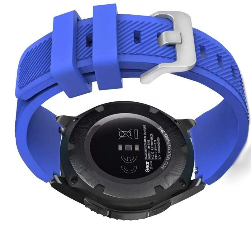 "22mm/20mm Smartwatch Silikon Sportarmband in Vielfältigen Farben - Modisch und Komfortabel"