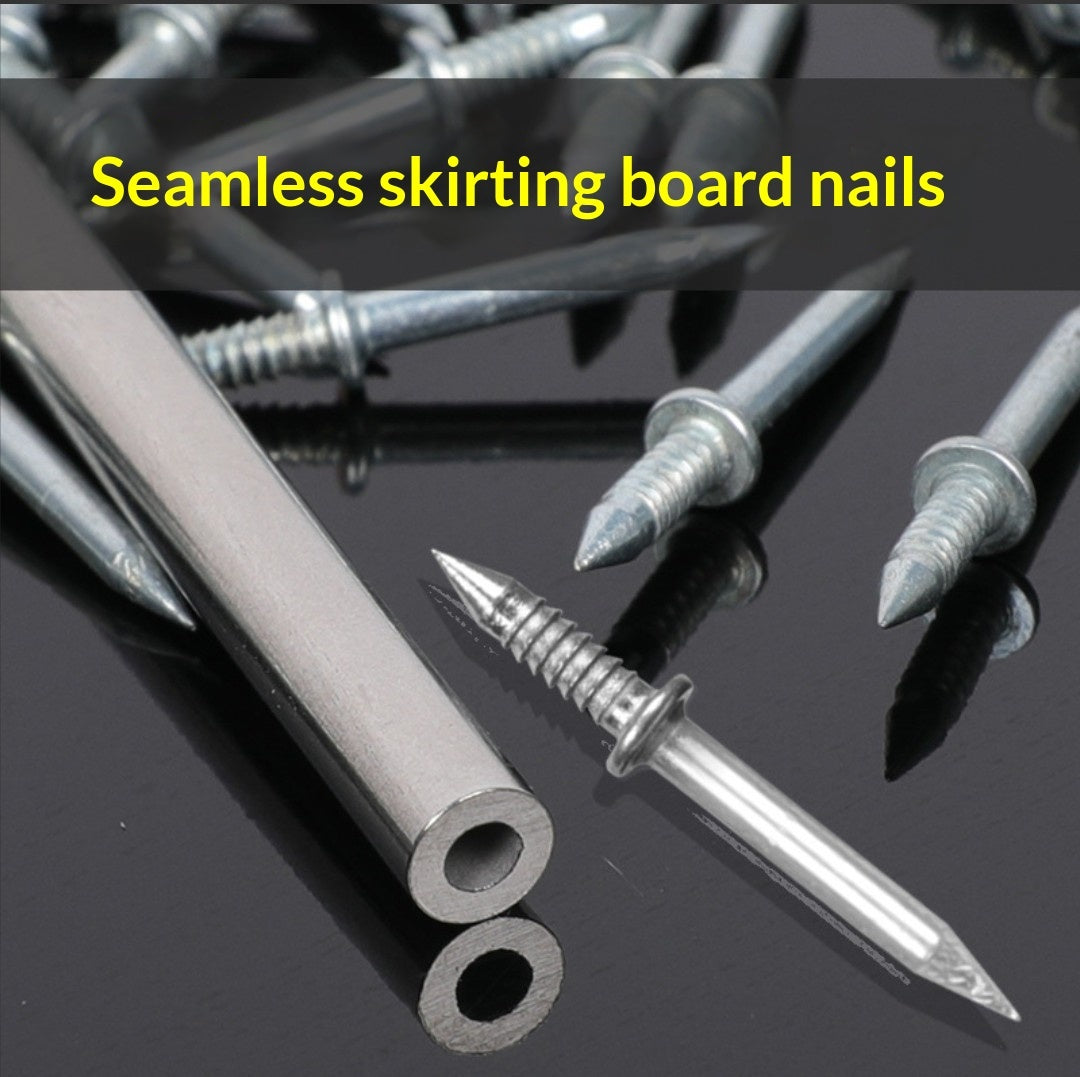 "Premium Hochkohlenstoffstahl Doppelseitige Nahtlose Kante Hornnägel - 50/100/200 Stück Pakete mit Installationswerkzeug"