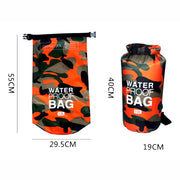 "Multifunktionale Wasserdichte Tasche, Leicht & Tragbar, Camouflage Polyester PVC, Outdoor Survival, Verschiedene Größen"