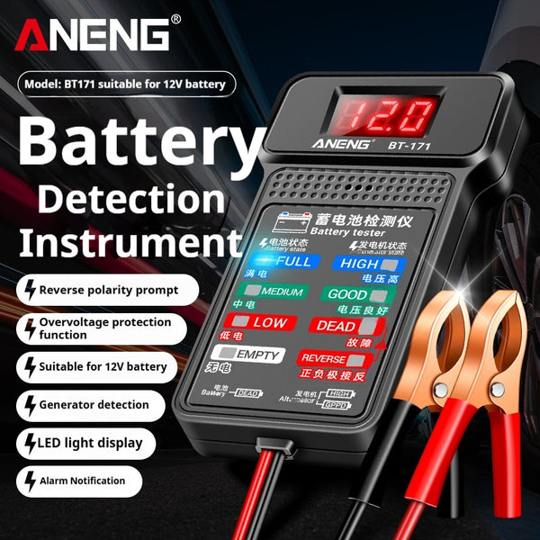 "Hochsensibler Smart Tragbarer Batterietester für Fahrzeuge - BT171, BT172"