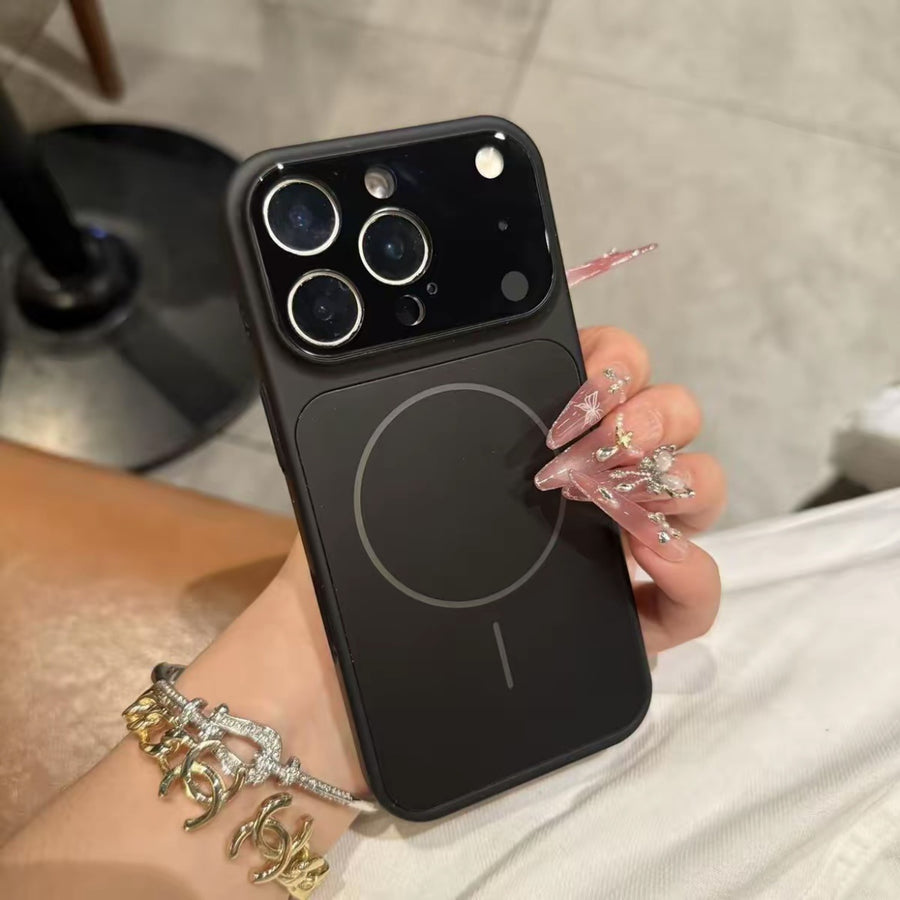 "All-Inclusive Magnetisches Handyhülle mit Nano Mattglas für iPhone 13/14/15/16/17 Pro Max - Stossfest, Anti-Fall, Anti-Fingerabdruck"