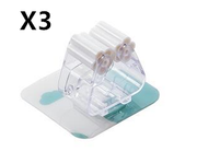 "Magischer Wandbefestigter Küchen- und Badezimmer-Organizer mit Spurlosem Kleber und ABS-Material"