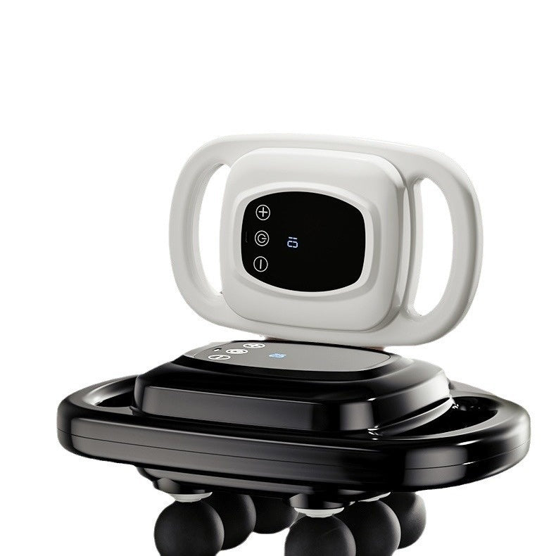 "Sechskopf-Massagepistole für tiefe Muskelentspannung - Leise, Mehrstufig, Typ-C Aufladung, 1500mAh Batterie"