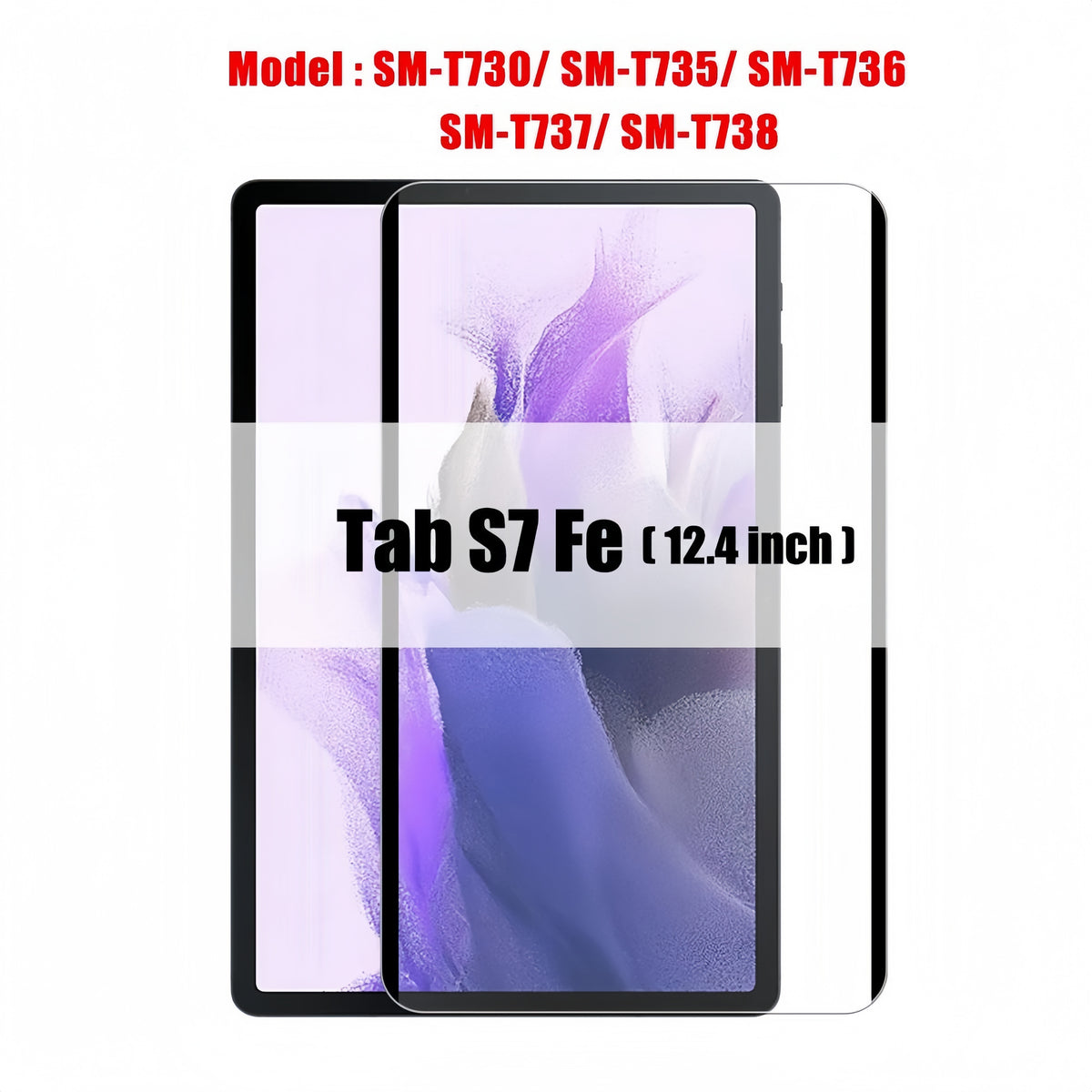"Magnetischer Paperlike Bildschirmschutz für Galaxy Tab S6 Lite - Einseitig haftend"