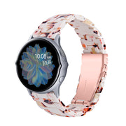 "Vielseitiges Resin Armband für Smartwatches - Kompatibel mit Samsung und Non-Samsung Marken in Vielfältigen Farben"