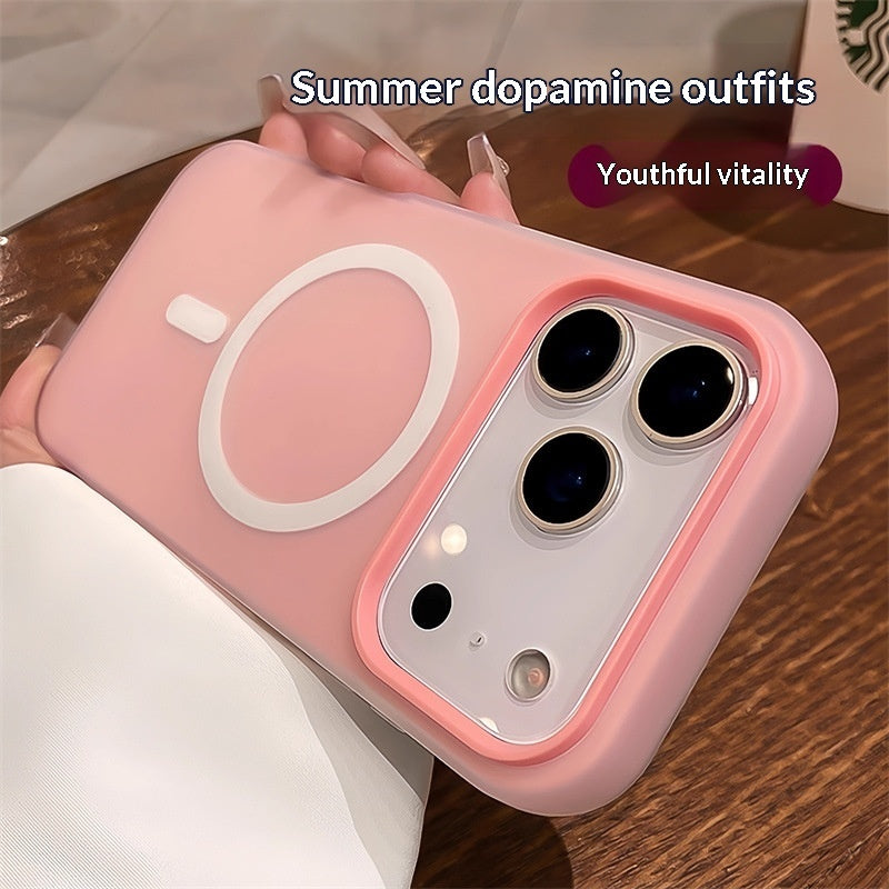 "2-in-1 Magnetische Rutschfeste Handyhülle für iPhone 17 Pro Max, Stoßfest und Kratzfest, Mattes Design in Vielfältigen Farben"
