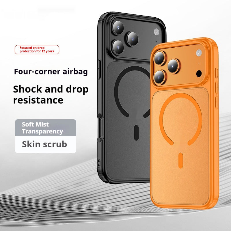 "Modische Persönlichkeit Mattierte Magnetische Handyhülle für iPhone - in 5 Farben"
