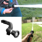 "Leistungsstarke Mighty Power Schlauchdüse - Ideal für Garten und Autowäsche mit 5 einstellbaren Sprühoptionen"