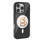"Premium Magnetisches HD Handycase - TPU Rückdeckel Stil mit Tiermotiven, Schwarz und Weiß verfügbar"