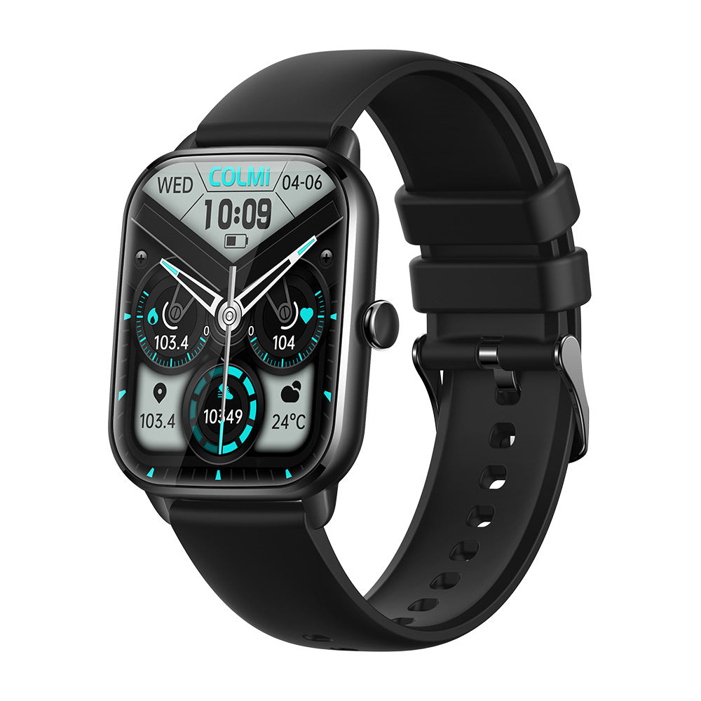 "Multifunktionaler Vollbild-Smartwatch mit Herzfrequenzmesser, Schrittzähler und Musiksteuerung - Wasserdicht, Bluetooth-fähig & Gesundheitsüberwachung"