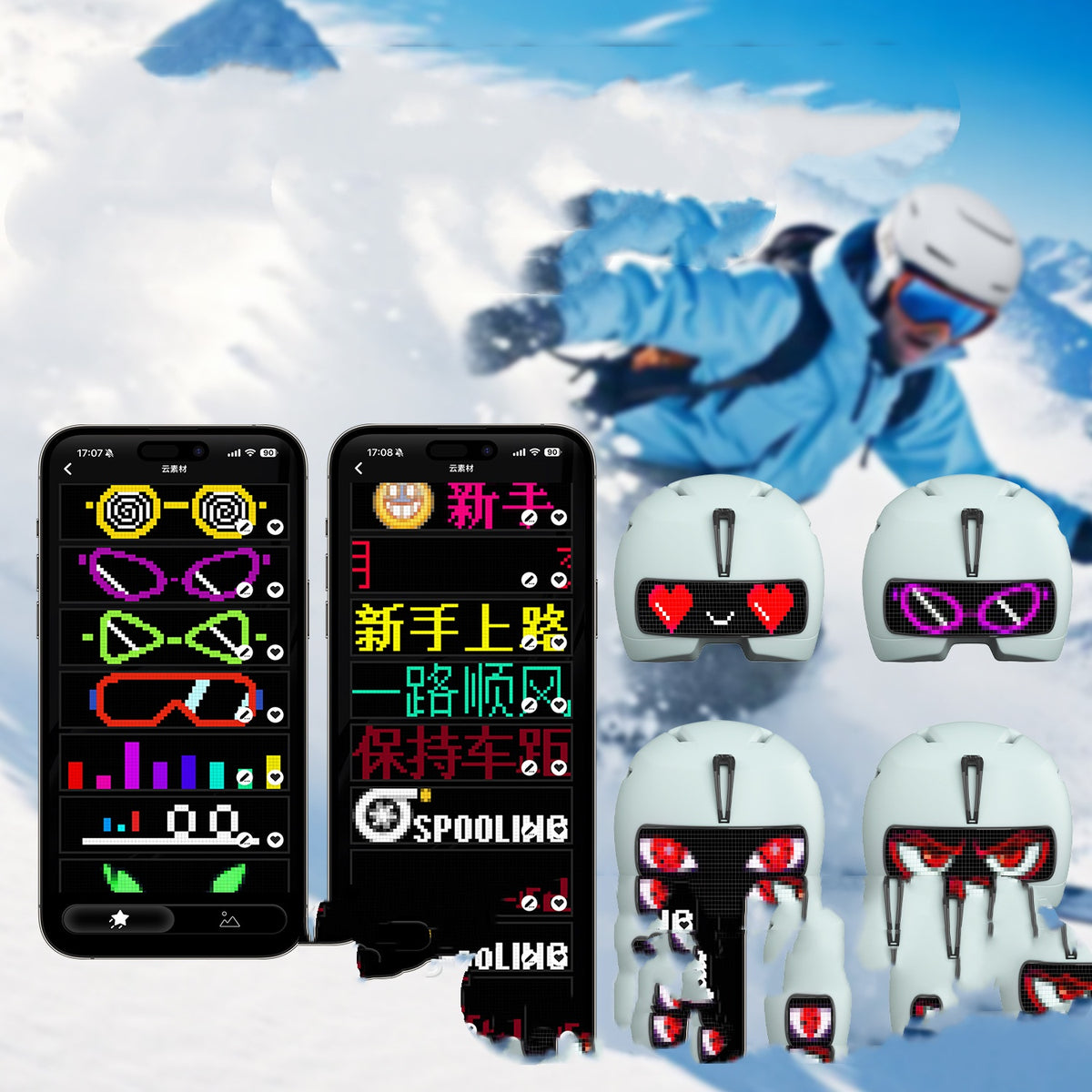 "Premium Ski Helm für Outdoor Sport – Robust, Komfortabel und Sicher für Pistenabenteuer"
