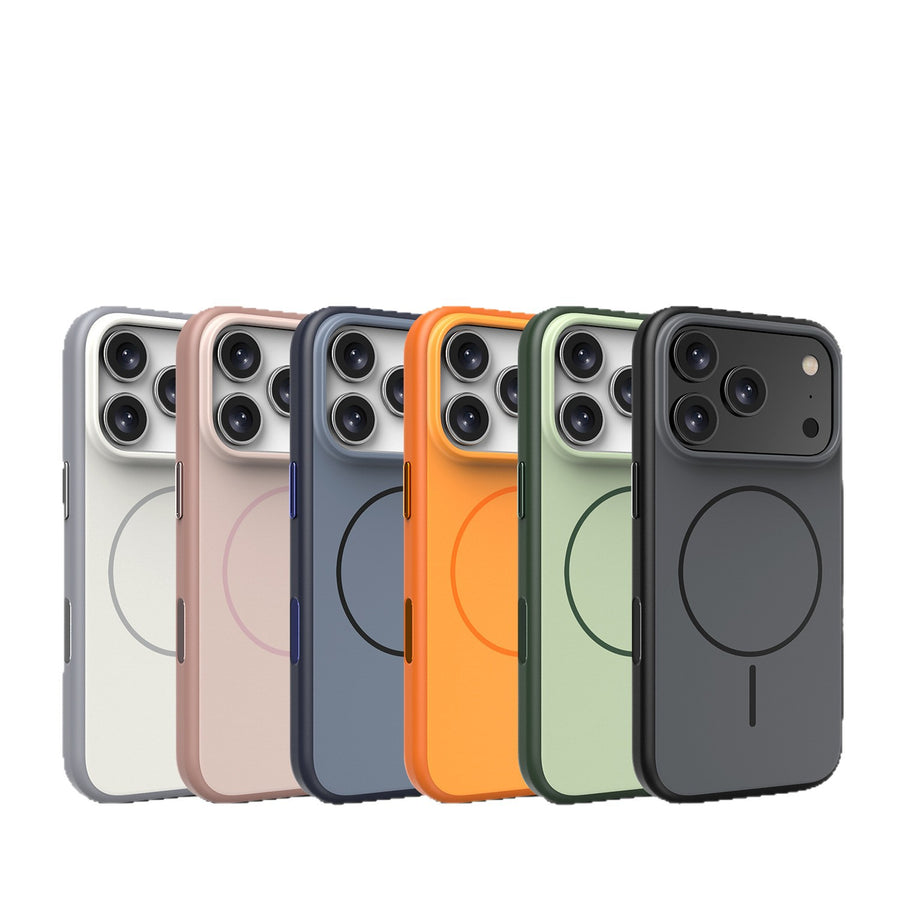"17-in-1 AI Fotografie-Tasten Handyhülle, Magnetisch, Schutz & Stilvoll, Kompatibel mit Apple, Verschiedene Farben"