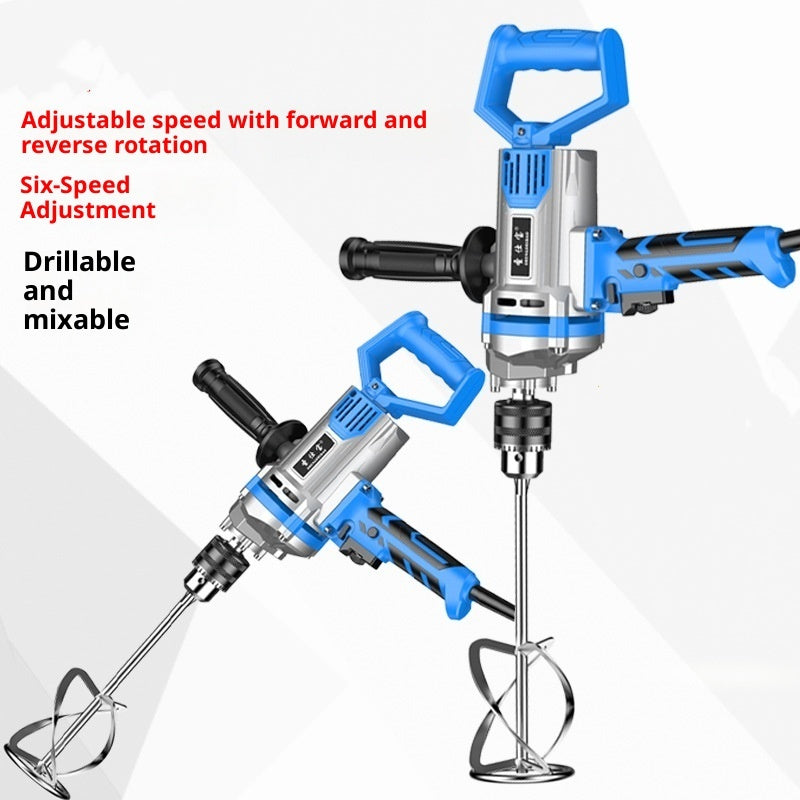 Electric Drill Mixing Machine High Power Putty Powder Ash Mixing Machine