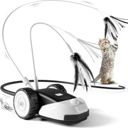 "Intelligente Ferngesteuerte Elektro-Katzenspielzeug Auto mit Feder - Grau, Braun"