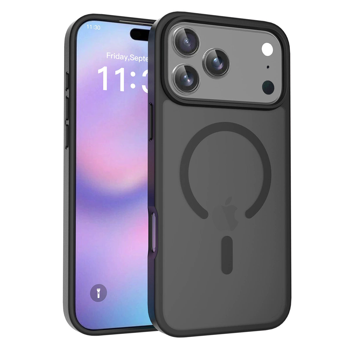 "Stoßfeste Magnetische Handyhülle, Hautfreundlich PC, Wärmeableitung, Anti-Fall - Kompatibel mit iPhone"