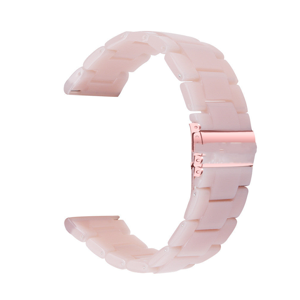 "Vielseitiges Resin Armband für Smartwatches - Kompatibel mit Samsung und Non-Samsung Marken in Vielfältigen Farben"