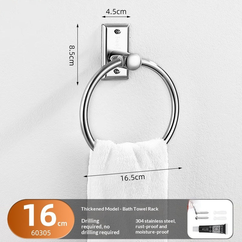 304 Edelstahl-Handtuchhalter – Ohne Bohren