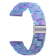 "Vielseitiges Resin Armband für Smartwatches - Kompatibel mit Samsung und Non-Samsung Marken in Vielfältigen Farben"