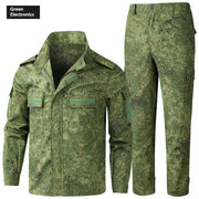 "Robuster Camouflage Arbeitskleidung-Anzug für Baustellen - Mesh Material, Trendige Farbe, Größen 165-190"