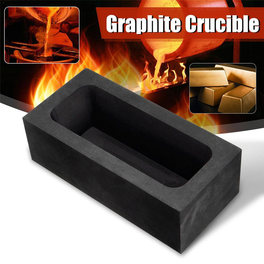 "Premium Silber-Graphit-Gussform - Ideal für präzise Gold & Silber Ingots - Robustes Metall, Verschiedene Varianten Verfügbar"