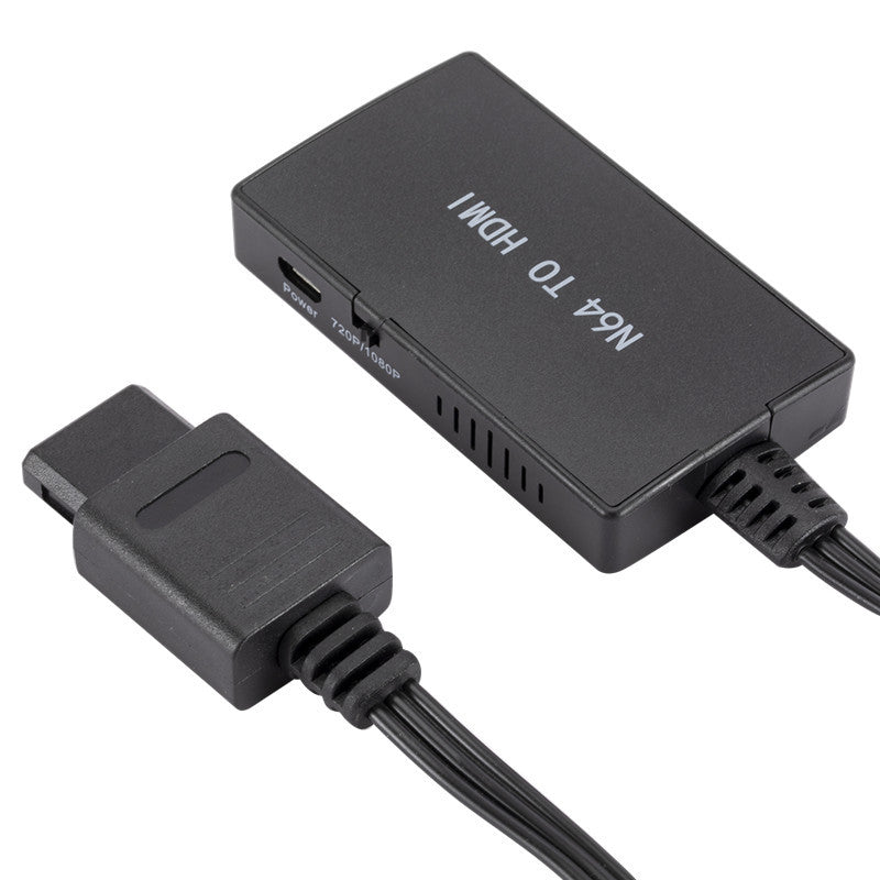 "HD-HDMI-Konverterkabel für N64, GameCube, SNES | Plug-and-Play, tragbar & flexibel | Hochpräzise Signalverarbeitung"