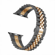 Eleganter Metallarmband mit 5 Perlen
