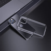 "Hochreines Transparentes TPU-Handyhülle, 0.8mm Dick, Kamera-Schutz, Optisches Muster, All-Inclusive-Design"