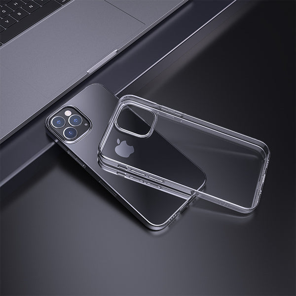 "Hochreines Transparentes TPU-Handyhülle, 0.8mm Dick, Kamera-Schutz, Optisches Muster, All-Inclusive-Design"