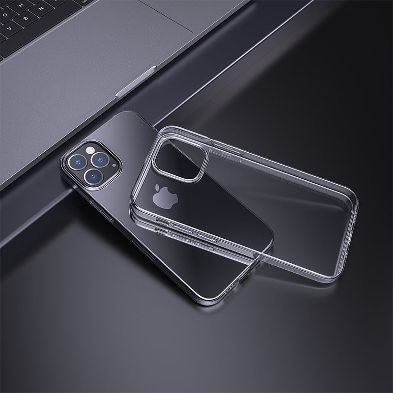 "Hochreines Transparentes TPU-Handyhülle, 0.8mm Dick, Kamera-Schutz, Optisches Muster, All-Inclusive-Design"