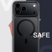 "Robuste Magnetische Handyhülle in Matt-Optik, Stoßfest und Fingerabdruckresistent für iPhone - Erhältlich in Vielfältigen Farben"