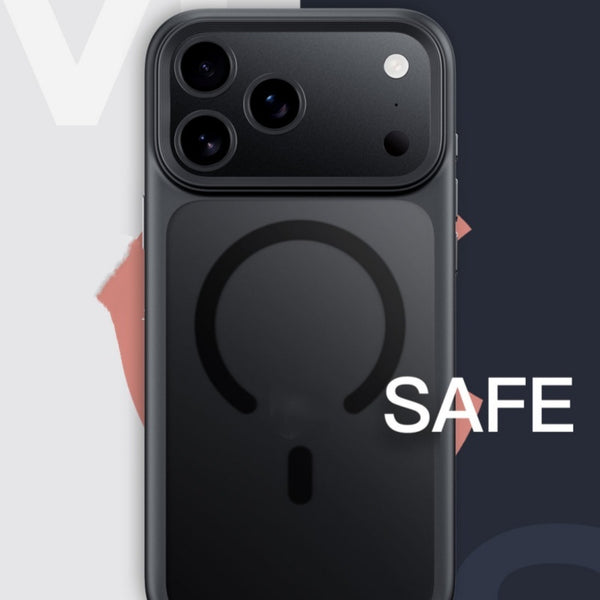 "Robuste Magnetische Handyhülle in Matt-Optik, Stoßfest und Fingerabdruckresistent für iPhone - Erhältlich in Vielfältigen Farben"