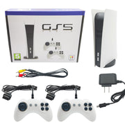 "Nostalgic Retro P5 Mini TV GS5: Kompakte Spielekonsole mit 620 vorinstallierten Spielen - Perfekt für Familienabende"