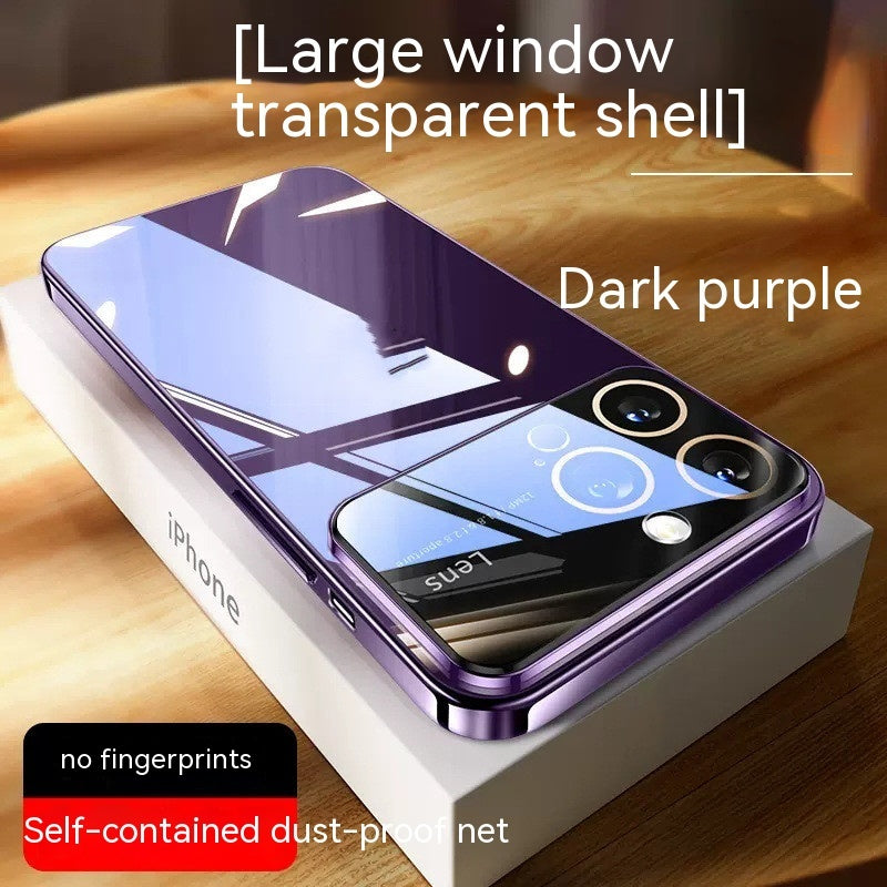 "Vielseitiger Anti-Fall iPhone Schutzhülle - Galvanik Prozess - Kompatibel mit iPhone 11, 12, X, 13, 14 Pro Max - Vielfalt an Farben"