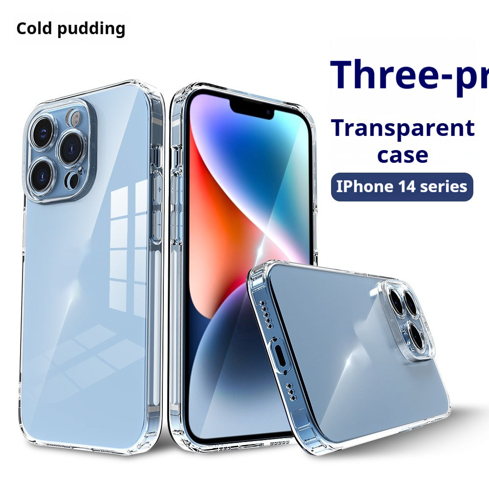 "Airbag Stoßfestes Rundum Transparentes Weiches Hülle - Präzisionsgeschnittenes 3-in-1 Schutz für Apple iPhone Modelle, TPU Material"