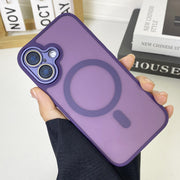 "JD Magnetische Matte Handyhülle - Rundum-Schutz, Sturzsicher, Anti-Fingerabdruck, Kompatibel mit iPhone Modellen"