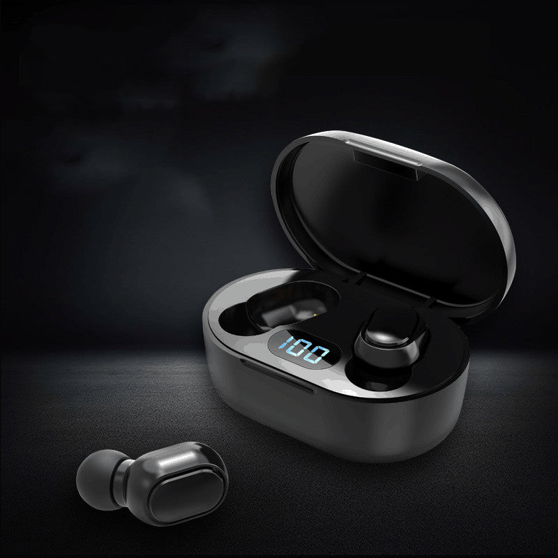 "E7S Mini TWS Echte Drahtlose Bluetooth In-Ear Kopfhörer mit Akkuanzeige und Musikunterstützung"