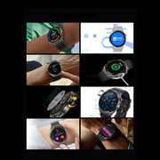 "HD3max NFC Bluetooth Smartwatch mit Schrittzähler & Gesundheitsüberwachung - Vielseitige Farben und Materialien"