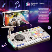 "Multifunktionale DJ-Musiklicht-Tastatur: Interaktives Spielzeug für sensorische Entwicklung, Hände-Auge-Koordination und Interessenpflege"