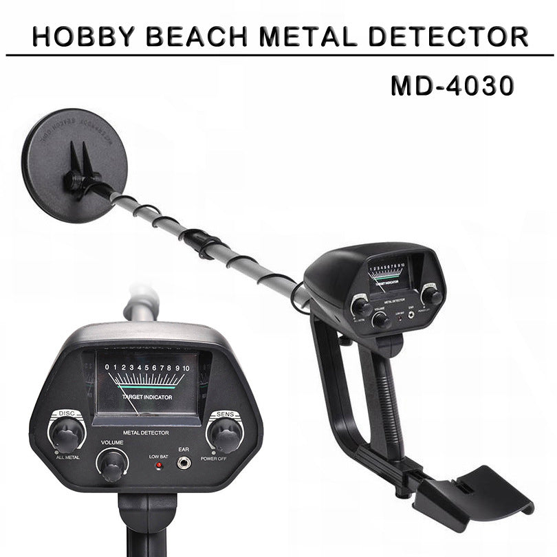 "Ready-to-Use Schatzsuche Gold Detektor - Unterirdischer Metall Detektor mit Zubehör Optionen MD4030"