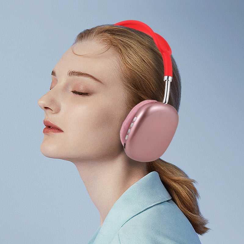 "P9 Drahtloses Bluetooth Headset für Outdoor-Sport & Gaming - Geräuschunterdrückende Ohrhörer mit Mikrofon"