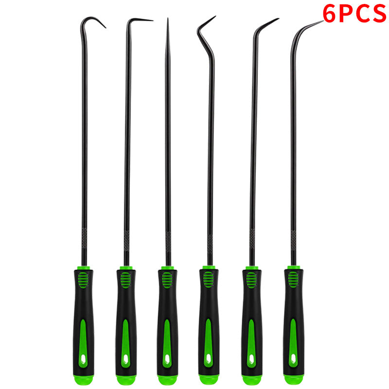 "10-teiliges Auto-Reparaturwerkzeug Set - Öldichtung Hebelwerkzeug, Grüner Haken, Legierungsstahl & ABS-Griff"