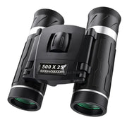 "500-25 HD Zoom Fernglas für Camping, Jagd & Outdoor-Sport - Wasserdicht, Faltbar & Kompakt mit BAK4-Prisma"
