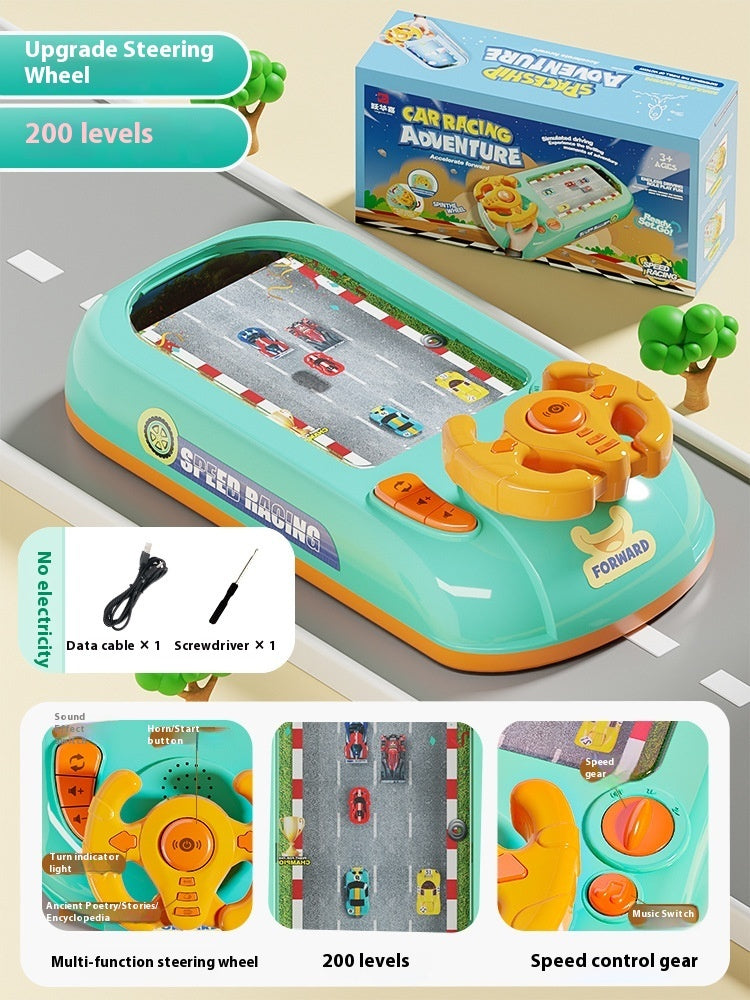 Adventure Puzzle Steering Wheel Toy Desktop Game